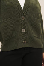 Load image into Gallery viewer, Hannes Cardigan - Khaki Marle-KOWTOW-P&amp;K The General Store
