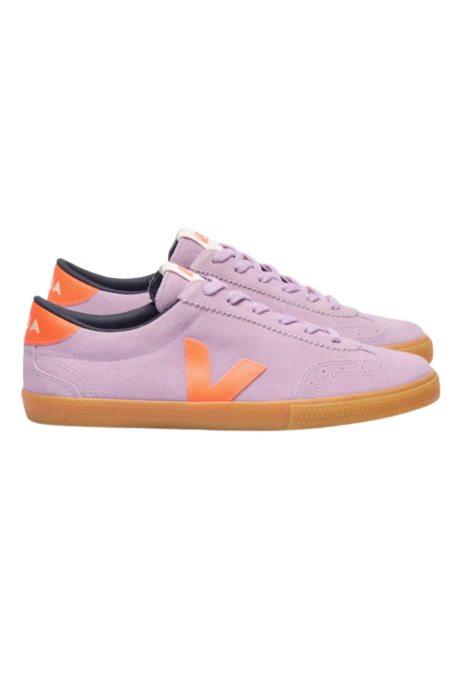 Volley Suede Sneakers - Orchid/Fury/Natural-VEJA-P&amp;K The General Store