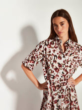 Load image into Gallery viewer, Isle Shirtdress - (Leo Cotton) Savanna-JULIETTE HOGAN-P&amp;K The General Store
