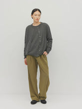 Load image into Gallery viewer, Twin Cardi (Cashmere) - Thunder-JULIETTE HOGAN-P&amp;K The General Store

