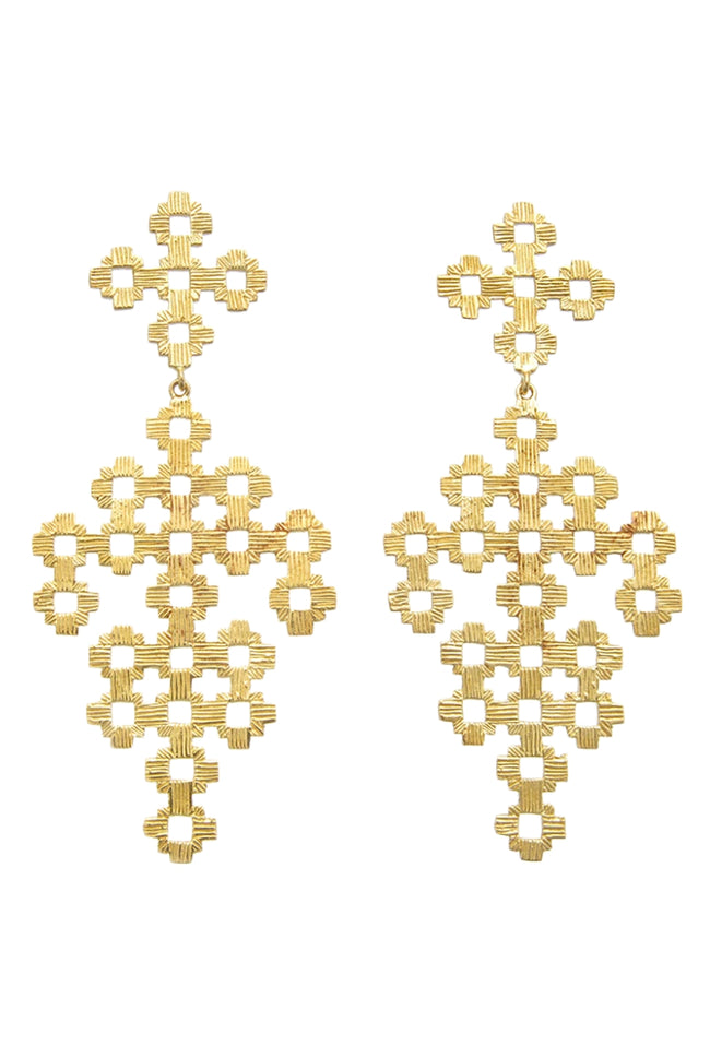 Chimi Earrings - 22k Gold Vermeil-ZOE & MORGAN-P&amp;K The General Store