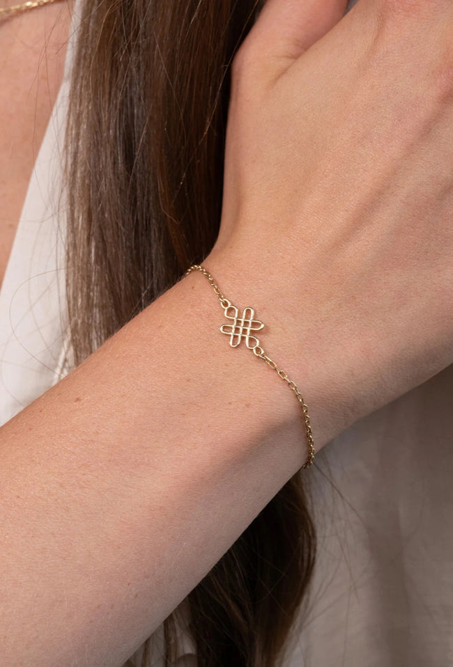 Eternal Bracelet - 22k Gold-ZOE & MORGAN-P&amp;K The General Store