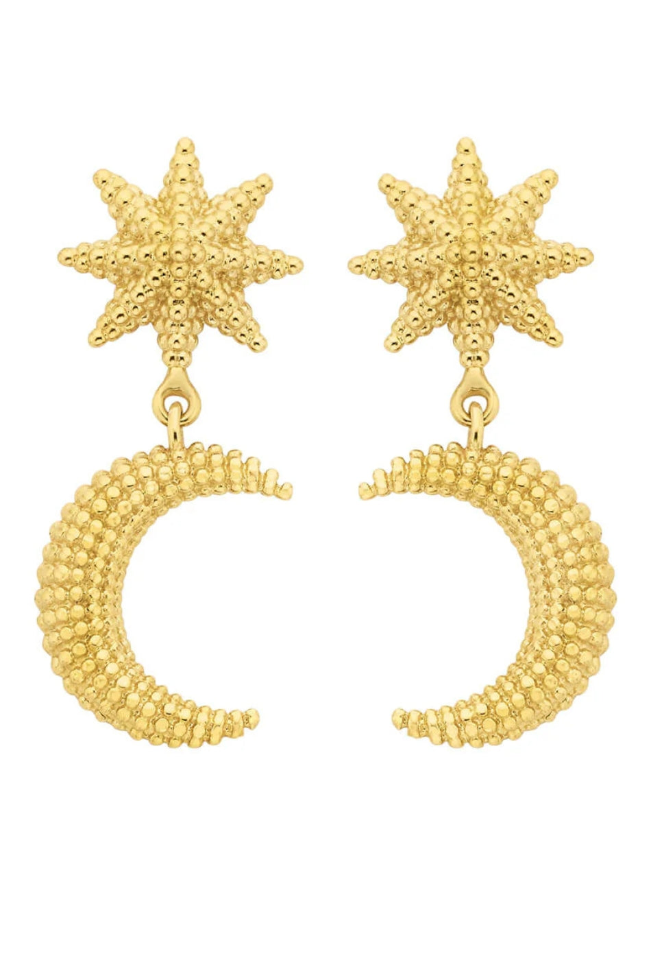 Moonlight Earrings - 22k Gold Plate-ZOE & MORGAN-P&K The General Store