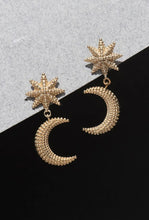 Load image into Gallery viewer, Moonlight Earrings - 22k Gold Plate-ZOE &amp; MORGAN-P&amp;K The General Store
