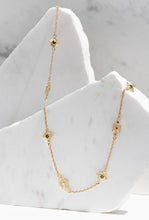 Load image into Gallery viewer, Ayllu Necklace - 22k Gold Plate with Chrome Diopside-zoe &amp; morgan-P&amp;K The General Store
