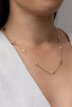Load image into Gallery viewer, Ayllu Necklace - 22k Gold Plate with White Zircon-zoe &amp; morgan-P&amp;K The General Store
