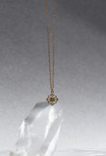 Load image into Gallery viewer, Centred Necklace - 22k Gold Plate with Chrome Diopside-zoe &amp; morgan-P&amp;K The General Store
