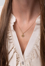 Load image into Gallery viewer, Centred Necklace - 22k Gold Plate with Chrome Diopside-zoe &amp; morgan-P&amp;K The General Store
