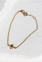 Load image into Gallery viewer, Inka Bracelet - 22k Gold Plate with Chrome Diopside-zoe &amp; morgan-P&amp;K The General Store
