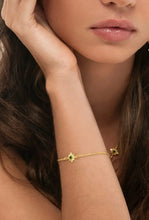 Load image into Gallery viewer, Inka Bracelet - 22k Gold Plate with Chrome Diopside-zoe &amp; morgan-P&amp;K The General Store
