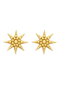 Morning Star Stud - 22k Gold Plate-zoe & morgan-P&amp;K The General Store