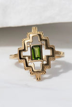 Load image into Gallery viewer, Munay Ring - 22k Gold Plate with Chrome Diopside-zoe &amp; morgan-P&amp;K The General Store
