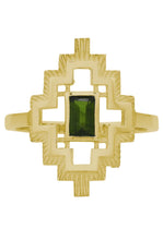 Load image into Gallery viewer, Munay Ring - 22k Gold Plate with Chrome Diopside-zoe &amp; morgan-P&amp;K The General Store
