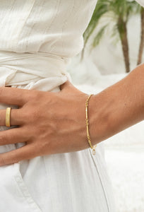 Ameena Bracelet - 22k Gold Plate-zoe & morgan-P&amp;K The General Store