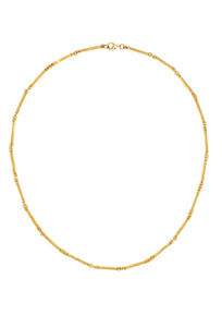Ameena Chain 40cm - 22k Gold Plate-zoe & morgan-P&amp;K The General Store