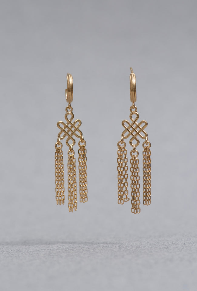 Ether Earrings - 22k Gold Plate-zoe & morgan-P&amp;K The General Store