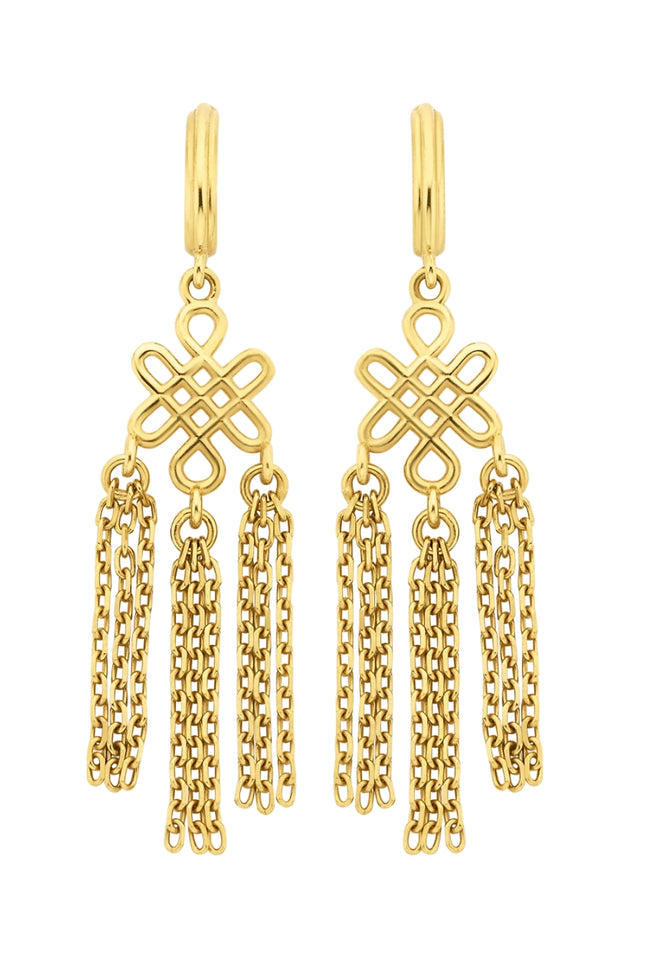 Ether Earrings - 22k Gold Plate-zoe & morgan-P&amp;K The General Store