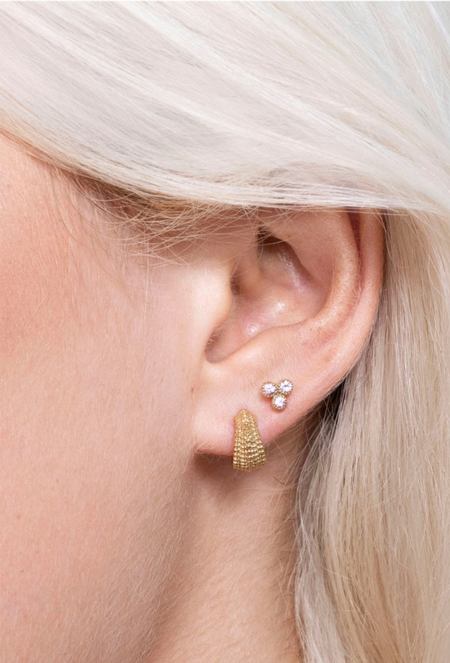 Lily Earrings - 22k Gold Plate-zoe & morgan-P&amp;K The General Store