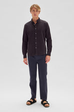 Load image into Gallery viewer, Mens Cord Shirt - Washed Black-ASSEMBLY LABEL-P&amp;K The General Store
