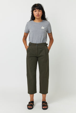 Utility Trouser - Olive-KATE SYLVESTER-P&amp;K The General Store