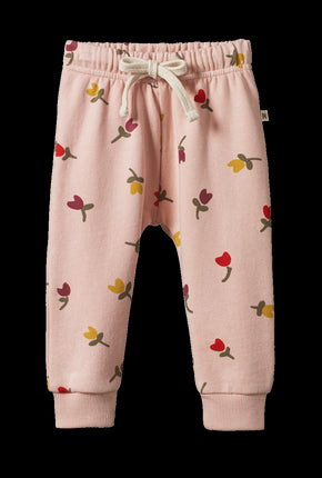 Sunday Track Pants - Tulips Rose-NATURE BABY-P&amp;K The General Store