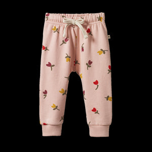 Sunday Track Pants - Tulips Rose-NATURE BABY-P&amp;K The General Store